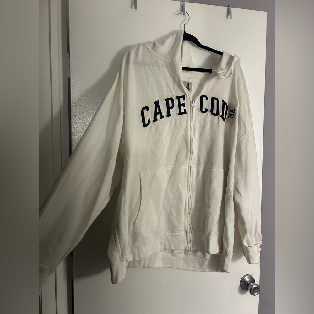 Cape cod zip up hoodie